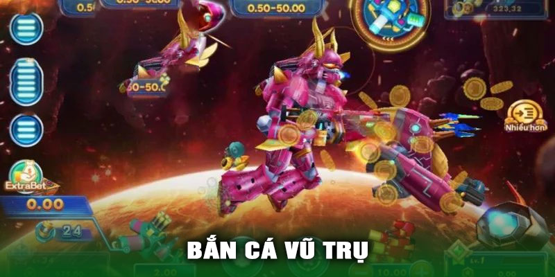 Bắn cá Vũ Trụ - Chơi càng nhiều, nhận thưởng càng lớn